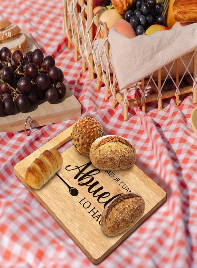 FONDCANYON Abuelo Gifts Bamboo Cutting Board, Spanish Grandpa Gift, Kitchen Decor - Image 3