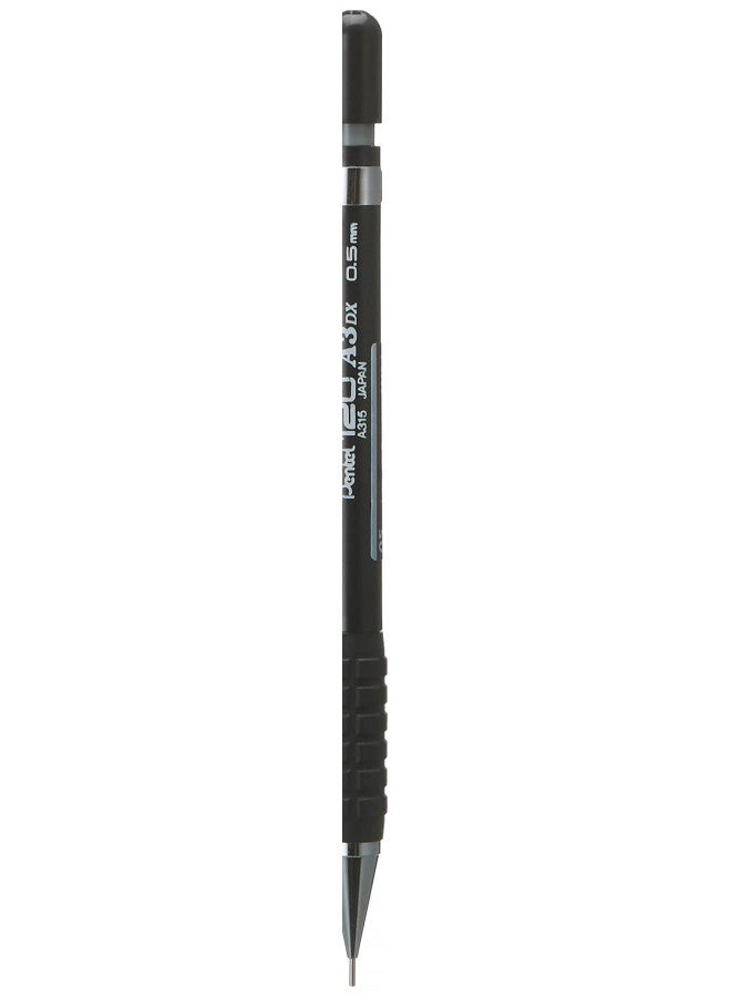 Pentel(R) Sensi-Grip(R) Automatic Pencil, 0.5 mm, Black - Image 3