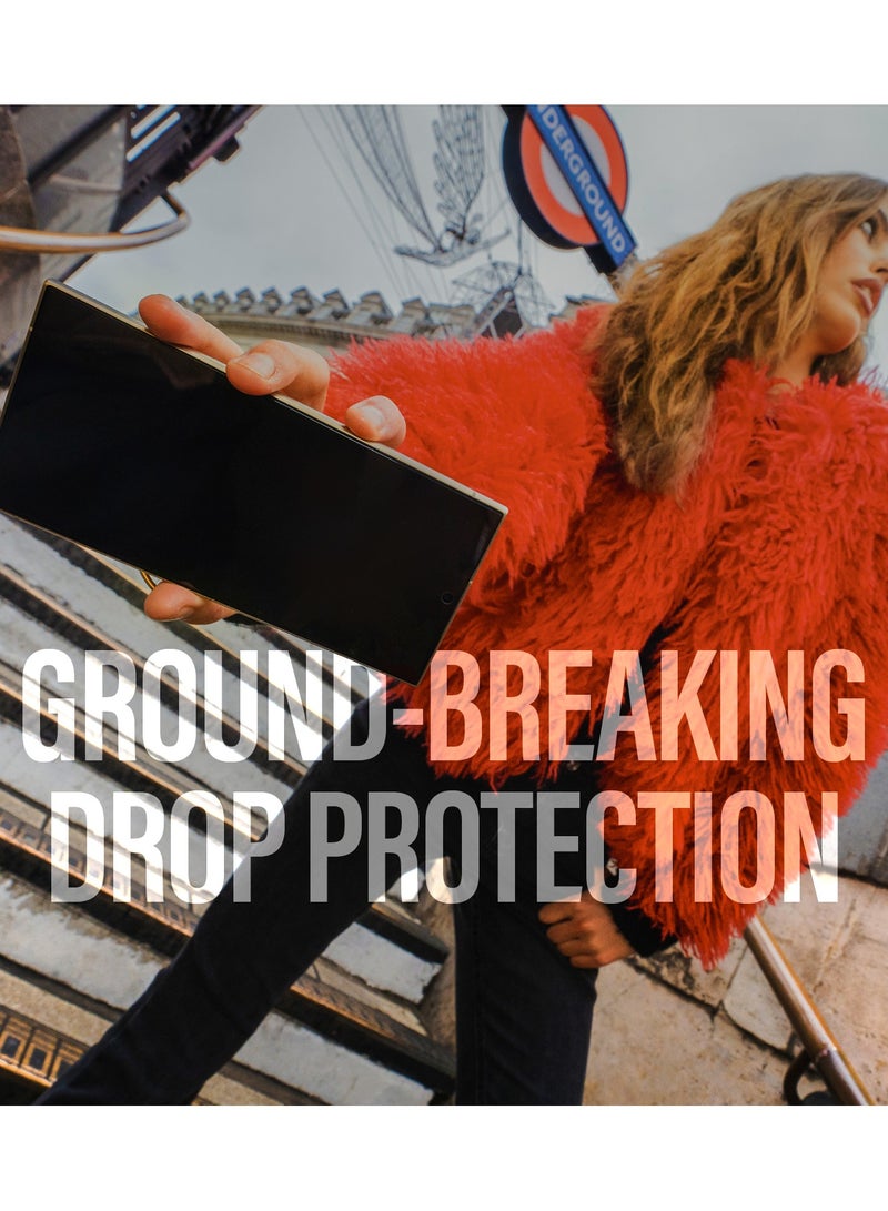 PanzerGlass حماية شاشة بانزر جلاس للخصوصية لجهاز سامسونج جالاكسي S25 زجاج مقسى، متوافق مع بصمة الإصبع، زجاج معاد تدويره بنسبة 60%، مناسب للحافظة، مقاوم للخدوش، بدون غبار، بدون فقاعات - Image 4