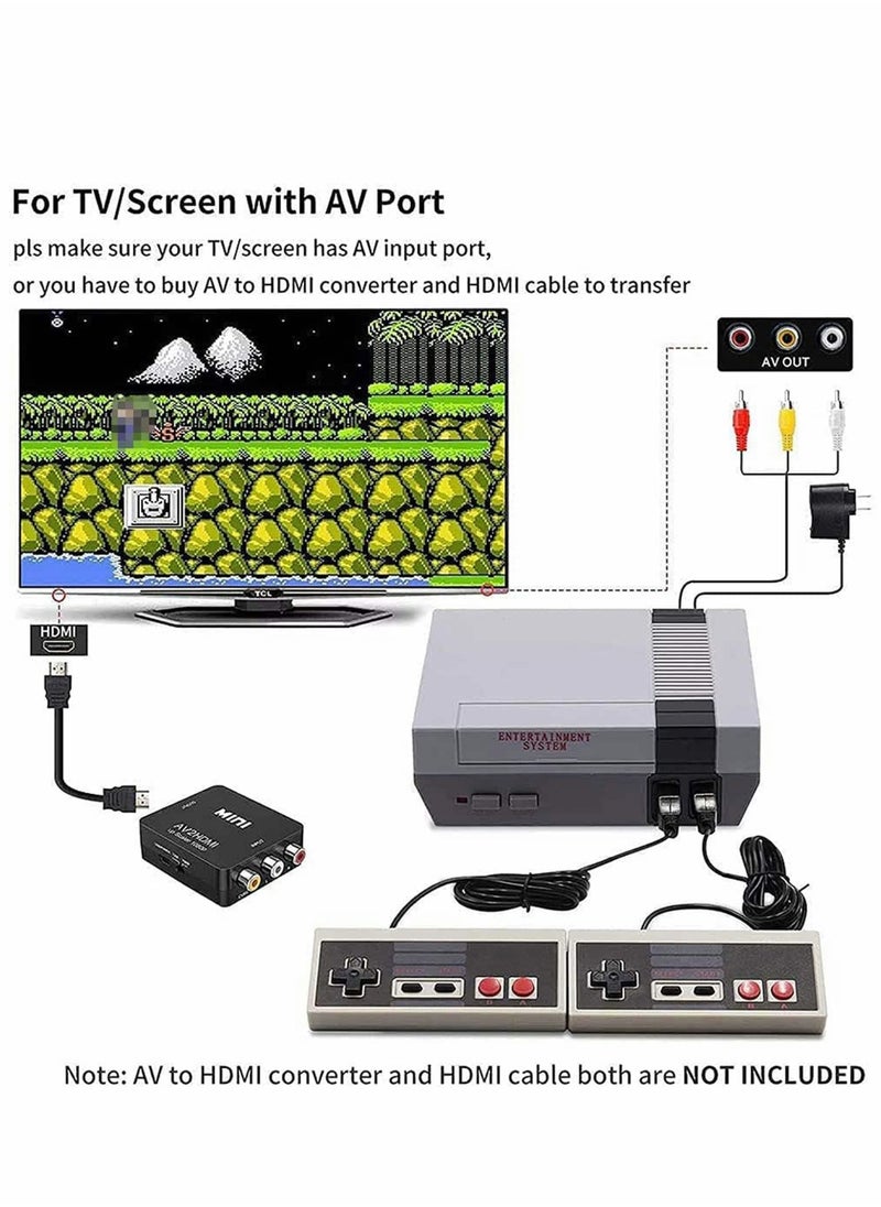 Generic - Classic Mini Retro Game Console, Built-in 620 Classic Games and 2 Classic Controller, Bring You Back to Childhood Memories - Image 1