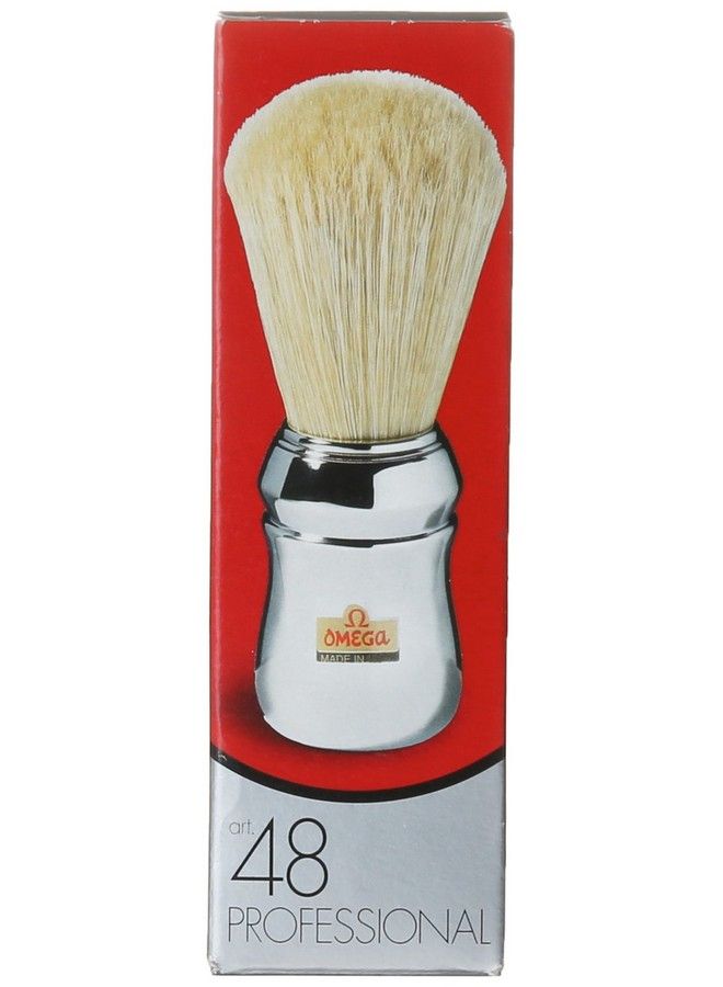 Omega Shaving Brush #10048 Boar Bristle Aka The Pro 48 - Image 3