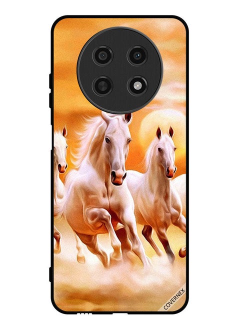 Protective Case Cover For Huawei nova Y91 Horses Running
