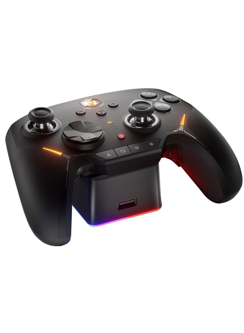 BIGBIG WON Classic Gamepad BIGBIG WON BLITZ Gaming Controller with Charging Dock for Switch / PC /Android / iOS with 0 Deadzone Joystick, One-Button Wake Up, 1000mAh Battery, 6-Axis Gyroscope, NFC, Bluetooth, Wired, 2.4G connected - Image 2