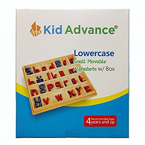 Kid Advance Montessori Small Movable Alphabets w/ Box - Image 2