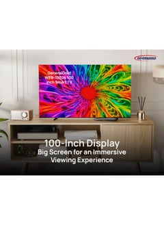 General Gold 100" Smart TV 4K UHD, WebOS Hub, Frameless Design, Voice Recognition, Bluetooth, Netflix, YouTube, Prime Video - pzsku/Z93F9B395B0B759ADA7B4Z/45/_/1737270635/bd182f6d-0958-45be-8d52-3f5ec1c0f767