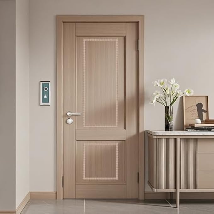 UNFINISHED WOOD BEADS TRIM FOR WALL,BEADED MOLDING STICKS 15.7" LENGTH DIY WOODEN TRIM MOLDINGS FOR HOME FURNITURE FRAME, MIRROR EDGE, DOOR,0.55" WIDTH-10PCS - Image 3