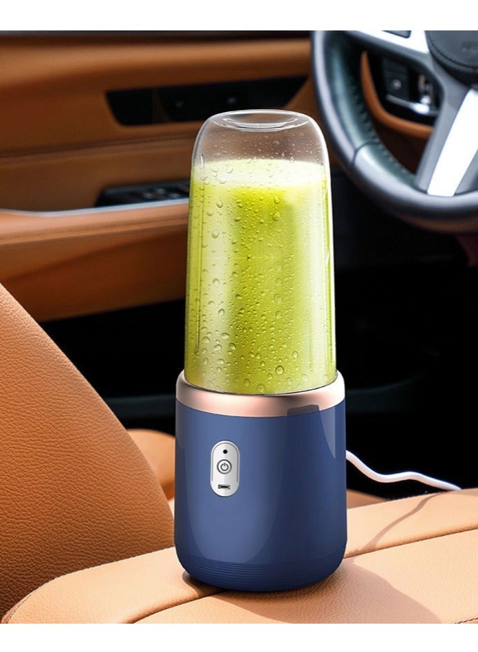MIXDE Portable Electric Juicer,400ml Wireless Automatic Juicer Blender With USB Rechargeable And 2 Juice Cup,For Smoothies And Shakes  - Image 5