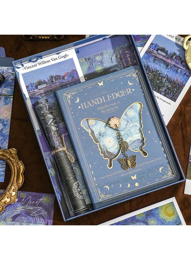 Bluejw Vintage Hollow Hand Ledger Suit Gift Box High Beauty Notebook Stationery Girl Cute Hand Ledger Girl Day - Image 4