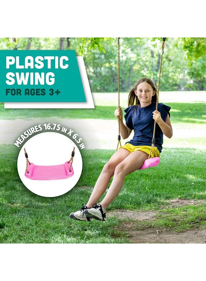 FunBlast Swing For Kids Adjustable Plastic Swing;Kid’S Jhula Indoor And Outdoor Hanging Swing For 3+ Years Old Boys And Girls Kid'S Swing Seat With Hand Grip (Multicolor) - Image 5