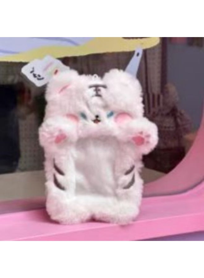 NIBEMINENT 1 - Piece Yugui Dog Melody Kpop Photo Card Holder Pendant Key Chain ID Badge Holder ID Card Holder Photo Card Protector for School ID Office ID Access Card for Women Girls