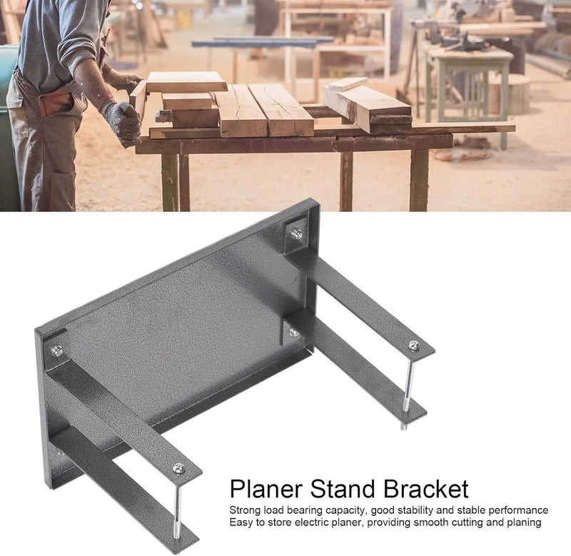 Electric Planer Stand Set, Aluminum Flip Planer Bracket with Fixed Legs, Multifunction Woodworking Accessory for Smooth Planing and Space - Saving Storage - Image 5
