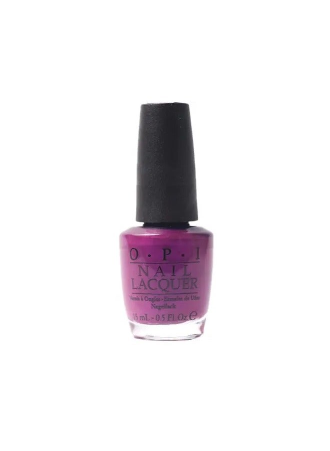 Nail Lacquer Plugged In Plum, Purple Shimmer 15 ML