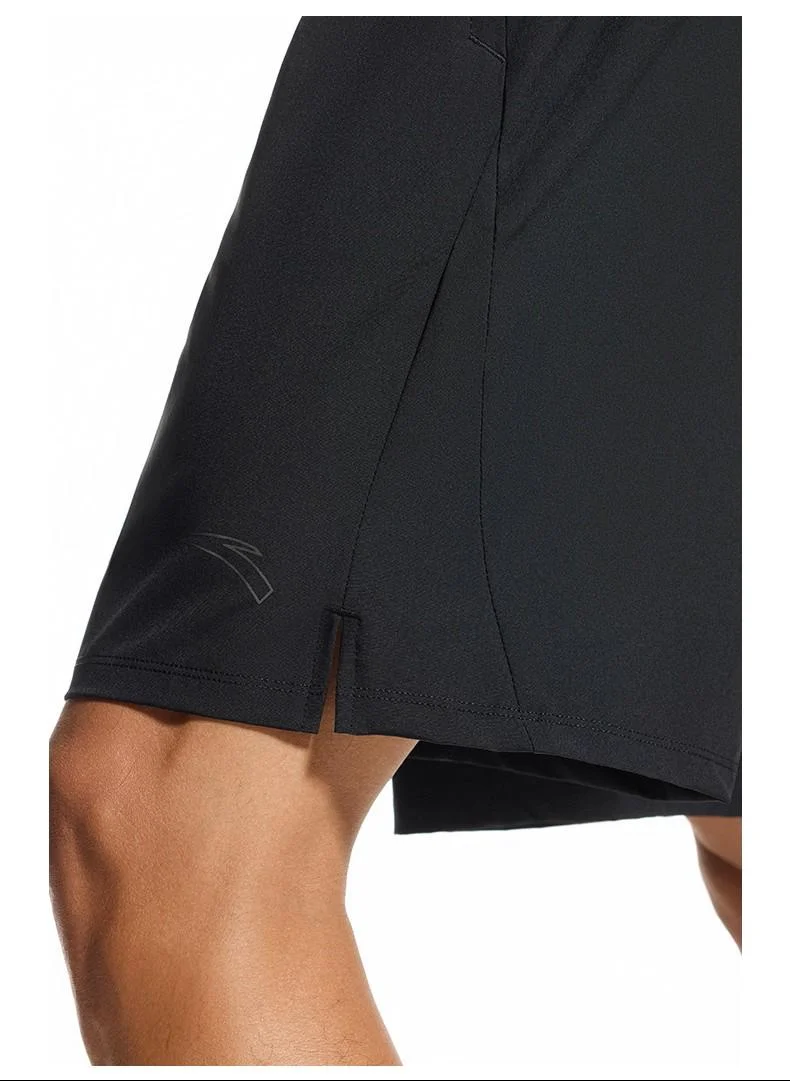 Anta Blue/Black Men’s Quick-Dry 5-Inch Training Shorts/Moisture-Wicking Tech · Lightweight Comfort · All-Day Breathability for Men | Best Price UAE