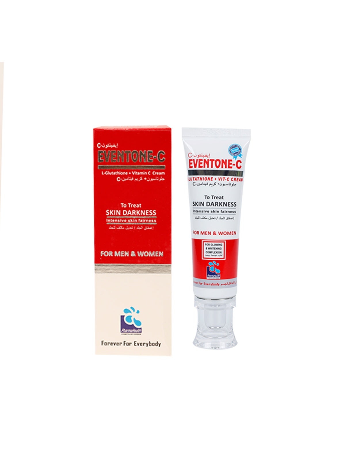 Eventone C Cream 30g | Skin Brightening & Even Tone Moisturizing Cream with L-Glutathione & Vitamin C | Reduces Marks, Dark Spots & Fine Lines