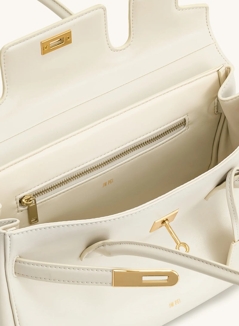 JW PEI Yara Shoulder Bag - White - Image 4
