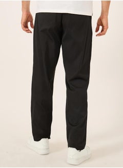 Styli Men Double Pleated Tapered Fit Trousers  - Image 5
