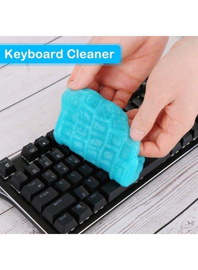 جل تنظيف السيارات Car Clean Putty، منظف داخلي شامل للسيارات Slime، مستلزمات تنظيف مثالية، أدوات وإكسسوارات لتفصيل السيارات، هدايا لإزالة الغبار للرجال والنساء (200 جرام) - Image 4
