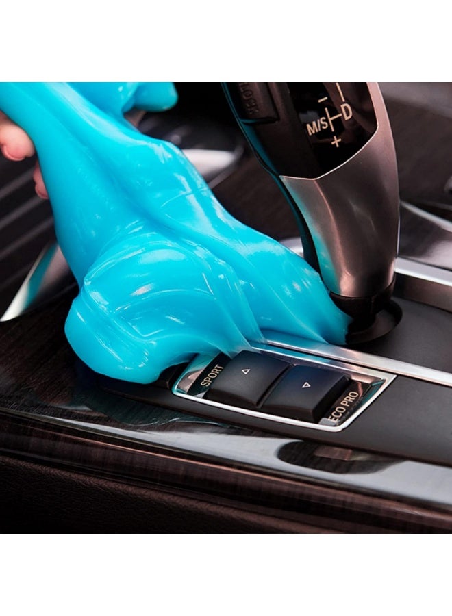 جل تنظيف السيارات Car Clean Putty، منظف داخلي شامل للسيارات Slime، مستلزمات تنظيف مثالية، أدوات وإكسسوارات لتفصيل السيارات، هدايا لإزالة الغبار للرجال والنساء (200 جرام) - Image 1