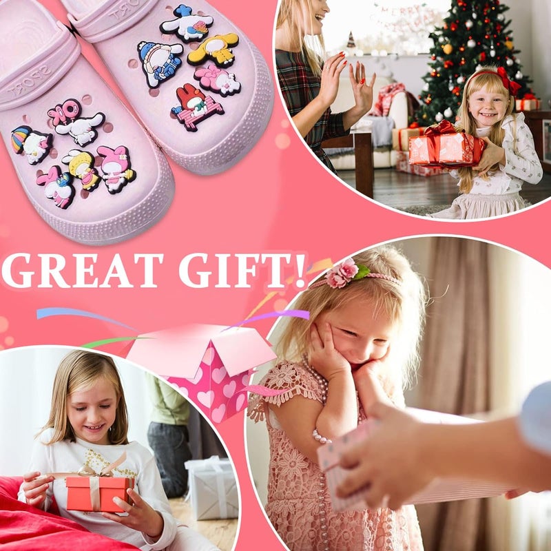 May Create ® Shoe Charms for Kids Adults, Cute Animal Cartoon Shoe Decoration Charms for Shoes Bracelet Wristband Clog Sandals Birthday Party Favors Gifts Boys Girls Teens - Image 4