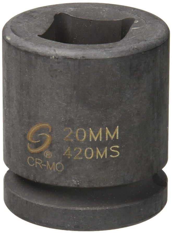 Sunex Tools Sunex 420ms 3/4-Inch Drive 20-Mm Square Impact Socket - Image 1