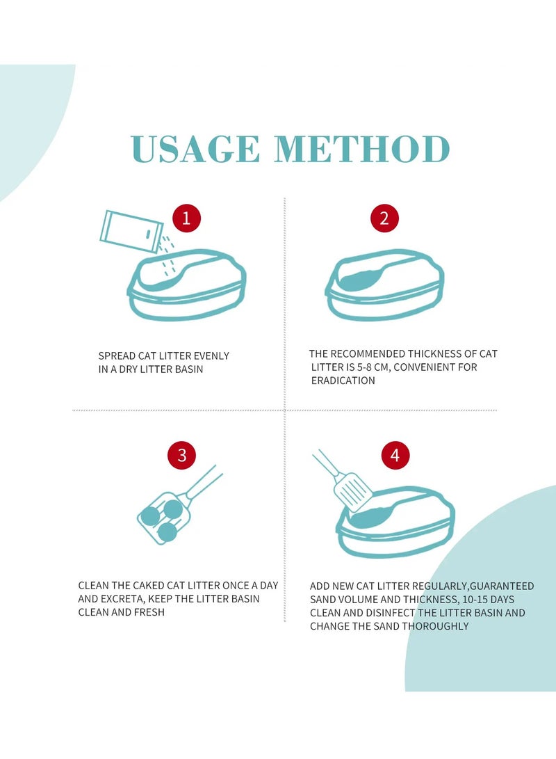 Bioline Tofu Cat Litter 7L -  Baby Powder Fragrance for Freshness & Comfort - Image 3