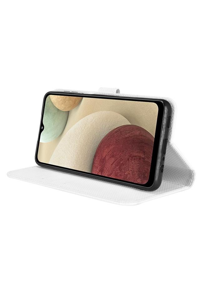 اس-توب جراب لهاتف Samsung Galaxy A12 / M12 5G جراب هاتف جلدي بنسيج ماسي - Image 5