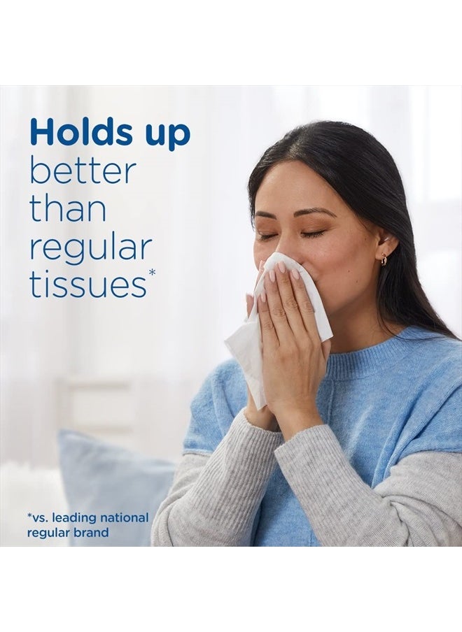 Puffs Plus Lotion Facial Tissue, 1 Cube Box, 48 Tissues Per Box  - Image 2