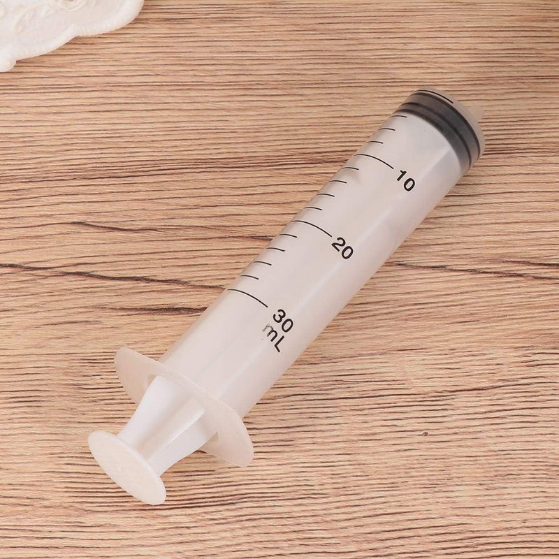 ويوبلز 10 محاقن بلاستيكية مع أدوات قياس من مختبرات القياس، أدوات حقن لتوزيع وقياس وإعادة تعبئة وقياس التغذية، سعة 30 مل - Image 4