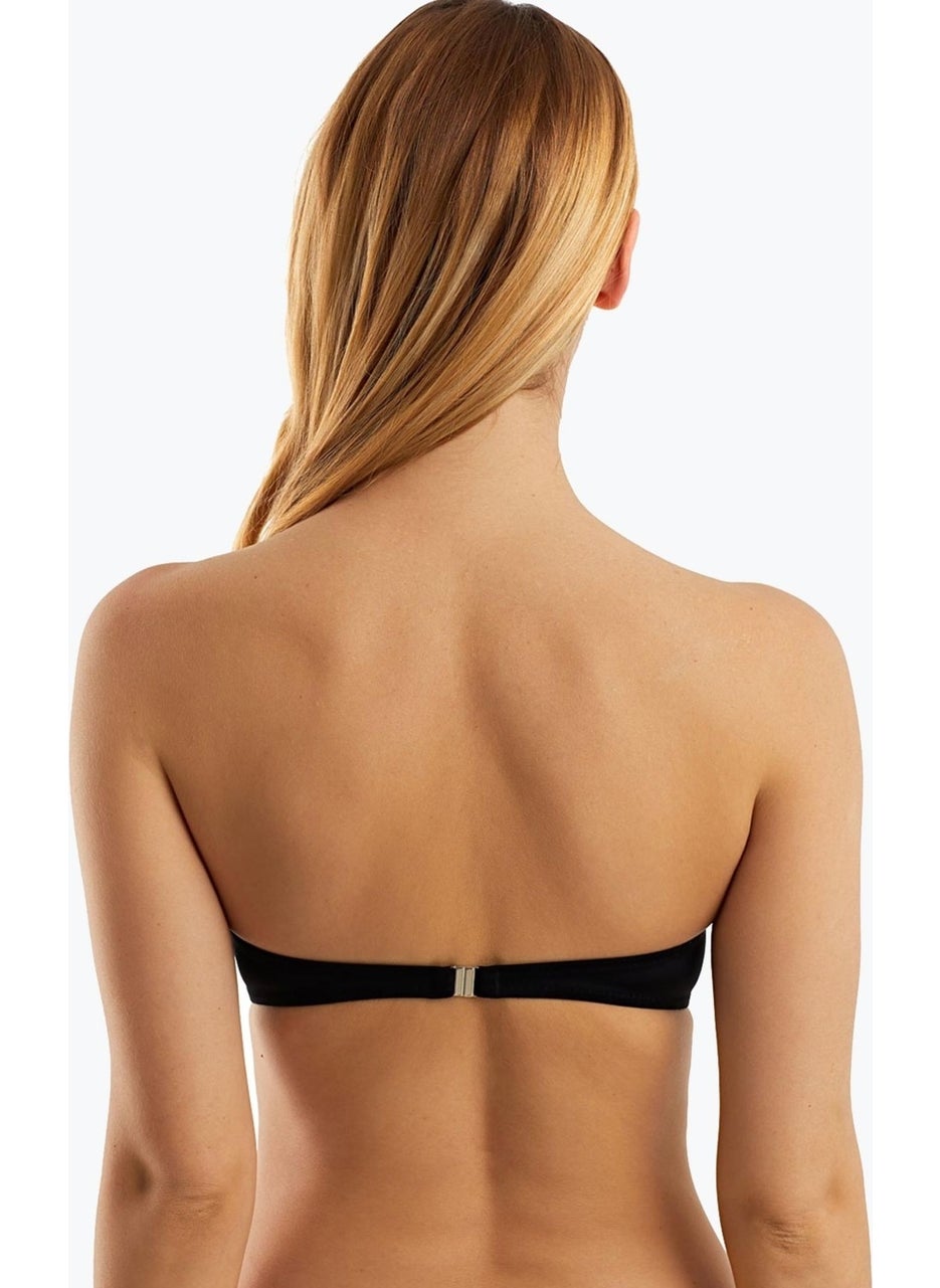 Ayyıldız 63549 Black Strapless Bikini Top  - Image 2