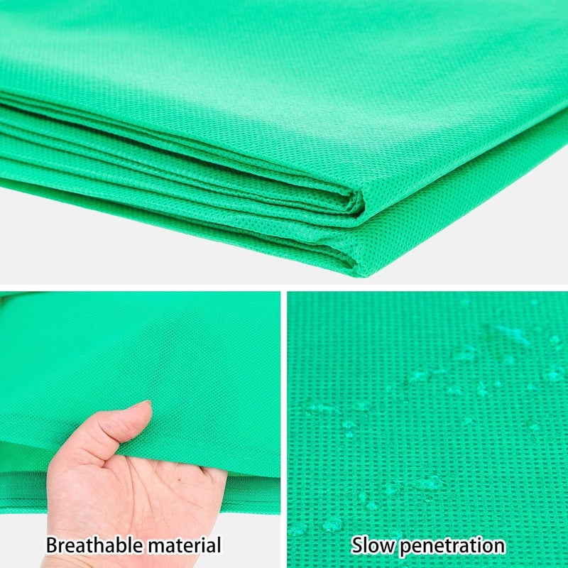 HOMIMP Plant Covers Freeze Protection, 2 Pack Frost Covers with Zipper Drawstring (71" x 47.3") Plant Protection Cover Bags for Outdoor Winter Frost Cold Weather Shrubs Trees Jacket Covers(Green) - Image 3