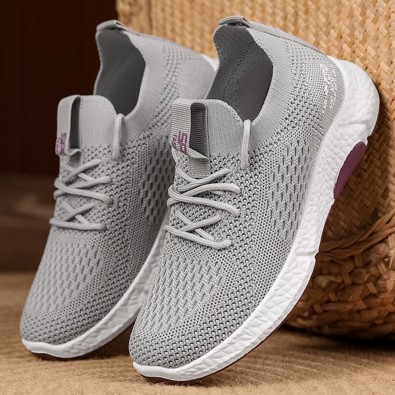 2024 Autumn Casual Womens Sneakers Grandma Grey [516]] 