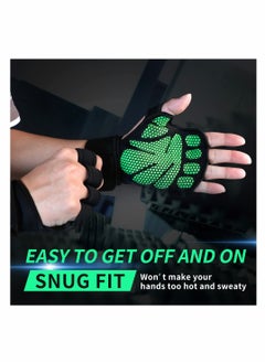 KASTWAVE Workout Gloves for Men Latest,  Ventilated Fitness Gloves, Built-in Wrist Support, Used to Exercise Weightliftin of Man&Woman, Mashable, No Calluses,Cross Training  - Image 2