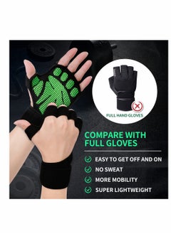 KASTWAVE Workout Gloves for Men Latest,  Ventilated Fitness Gloves, Built-in Wrist Support, Used to Exercise Weightliftin of Man&Woman, Mashable, No Calluses,Cross Training  - Image 5