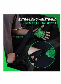KASTWAVE Workout Gloves for Men Latest,  Ventilated Fitness Gloves, Built-in Wrist Support, Used to Exercise Weightliftin of Man&Woman, Mashable, No Calluses,Cross Training  - Image 3