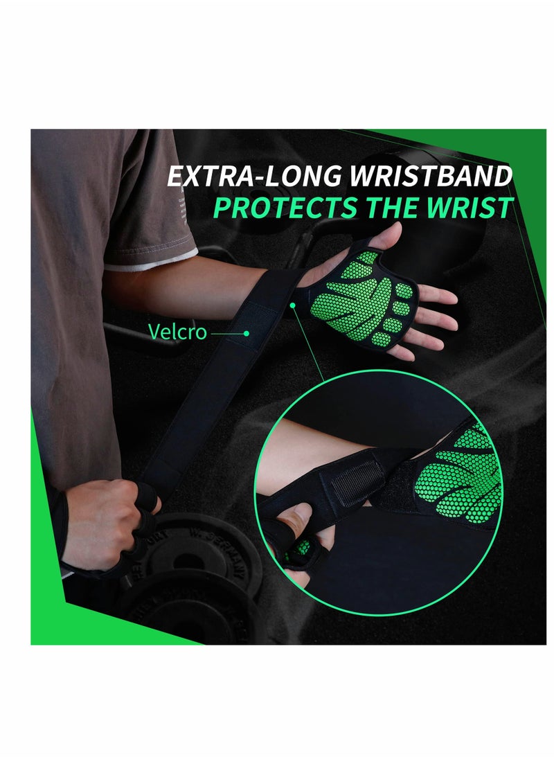 KASTWAVE Workout Gloves for Men Latest,  Ventilated Fitness Gloves, Built-in Wrist Support, Used to Exercise Weightliftin of Man&Woman, Mashable, No Calluses,Cross Training  - Image 3