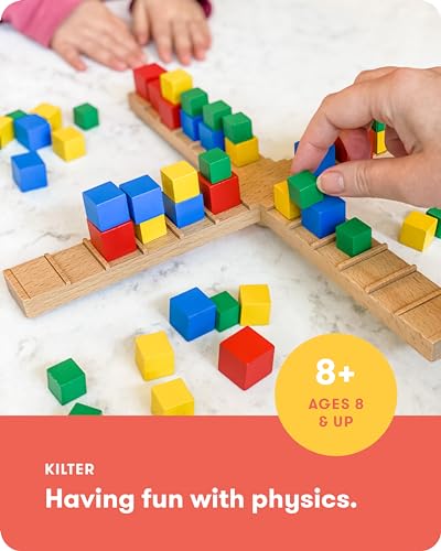 SimplyFun Kilter  The Educational Game of Levers  Motion  Hilarious Family Fun with an Introduction to Physics  Predicting Outcomes  Kids Game  2 to 4 Players  Ages 8  Up - Image 5