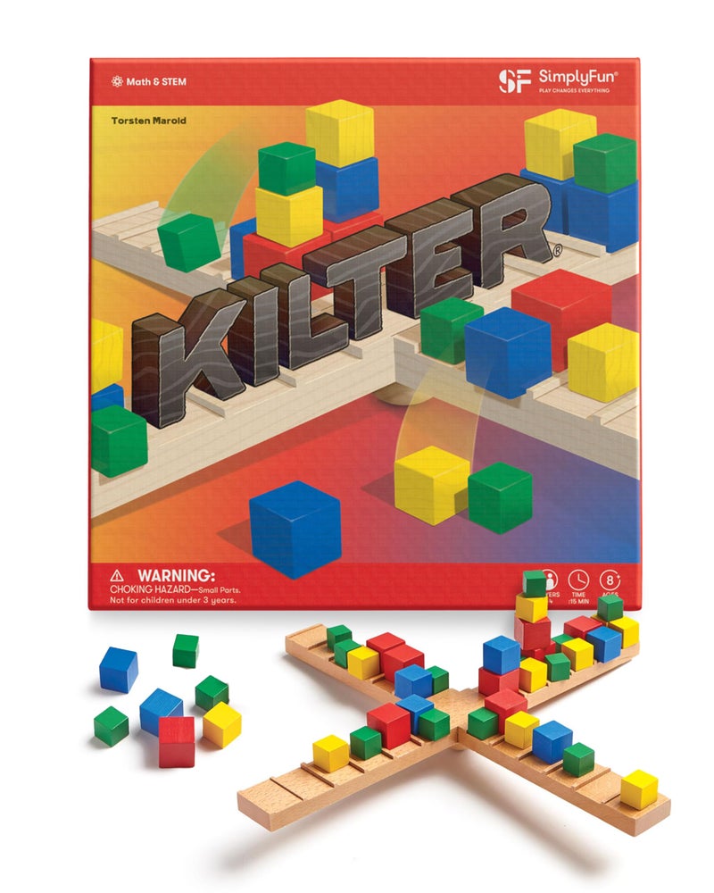 SimplyFun Kilter  The Educational Game of Levers  Motion  Hilarious Family Fun with an Introduction to Physics  Predicting Outcomes  Kids Game  2 to 4 Players  Ages 8  Up - Image 2
