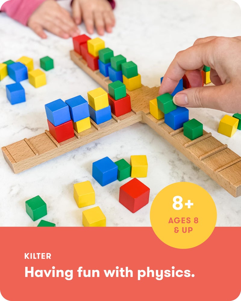 SimplyFun Kilter  The Educational Game of Levers  Motion  Hilarious Family Fun with an Introduction to Physics  Predicting Outcomes  Kids Game  2 to 4 Players  Ages 8  Up - Image 3