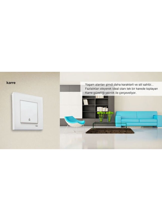 Viko Karre Bell Switch White (90967006)  - Image 2
