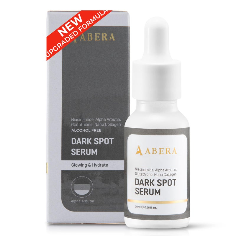 Abera Dark Spot Serum for Face Dark Spot Corrector Melasma  Age Spot Treatment Boost Moisturization  Pore Minimize All Skin Types 068 fl Oz