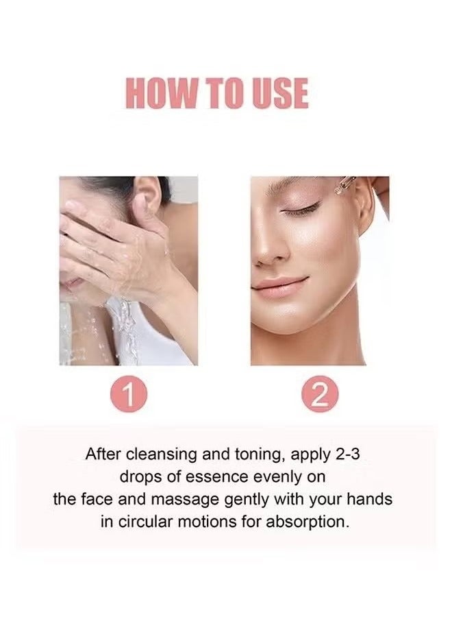 هويجي الخوخ 70% نيكوتيناميد الجوهر 30ml / مرطب الوجه جوهر علاج تصبغ يقلل من الميلانين يوميا التطهير والتجميل ( 1.01 أوقية ) - Image 5