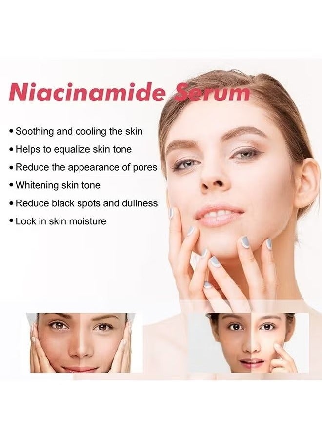 هويجي الخوخ 70% نيكوتيناميد الجوهر 30ml / مرطب الوجه جوهر علاج تصبغ يقلل من الميلانين يوميا التطهير والتجميل ( 1.01 أوقية ) - Image 4