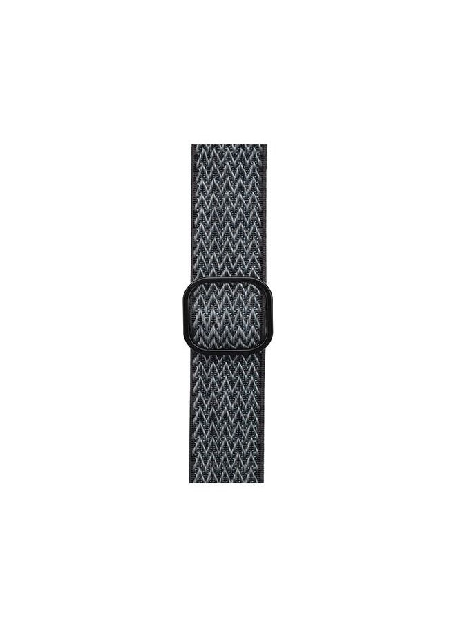 Generic - Braided Solo Loop Stretchy Strap Compatible with Apple Watch Band SE 38/40/41mm iWatch Series 7/6/5/4/3/2/1 - Image 1
