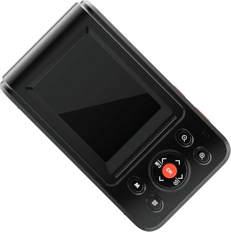 Black Unisex Double Screen Digital Camera XJ02 Built In MP3 Multifunction Photography - Image 1