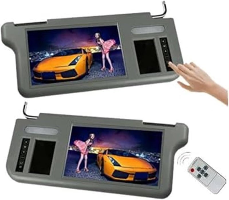 DEMULAX 7 Inch Car Sunvisor with LCD Monitor - Image 2