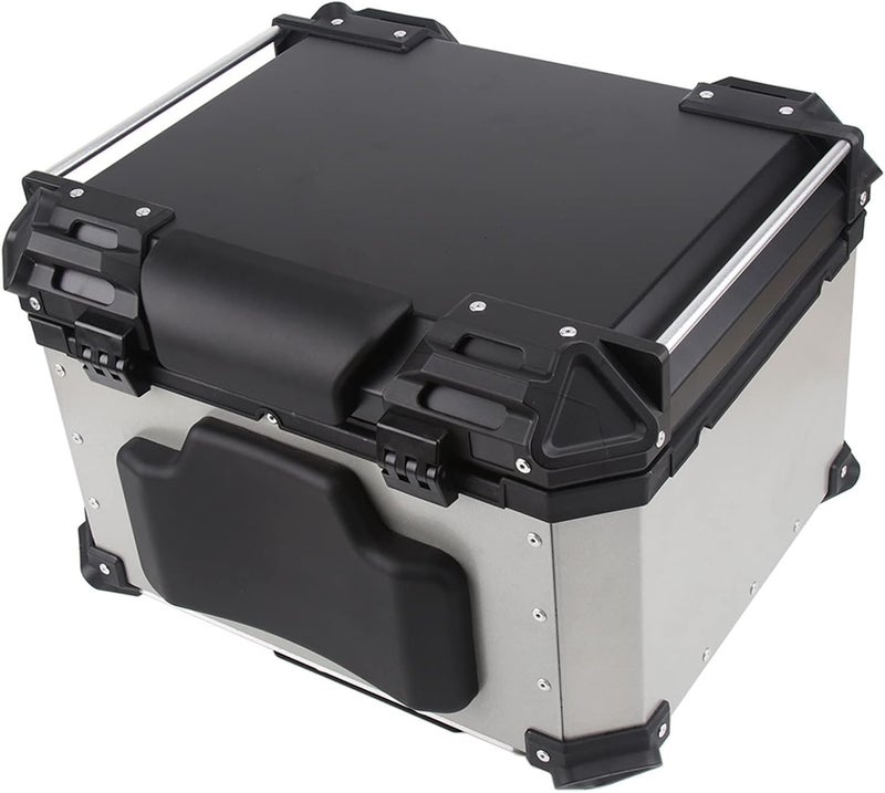 0TO6 Motorcycle Luggage Box Back Cushion,Motorbike Damping Accessories,PU Leather 3cm Thickness Tail Box Passenger Backrest Support Damping Pad. - Image 5