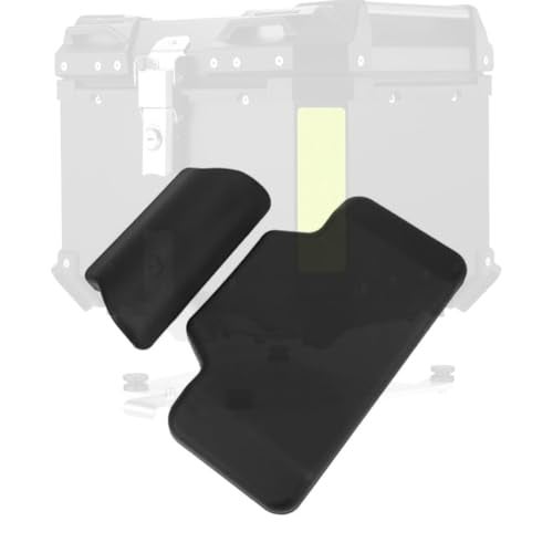 0TO6 Motorcycle Luggage Box Back Cushion,Motorbike Damping Accessories,PU Leather 3cm Thickness Tail Box Passenger Backrest Support Damping Pad. - Image 1