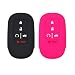 Autobase Silicone Key Fob Cover for 2022 2023 2024 2025 2026 Honda Civic Accord HRV CRV Pilot Sport SI EX EXL Touring 2026 Car Accessory Key Protection Case 2 Pcs Pink - Image 2
