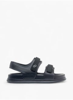 Celeste Womens Textured Strap Sandals With Hook And Loop Closure  - Image 1