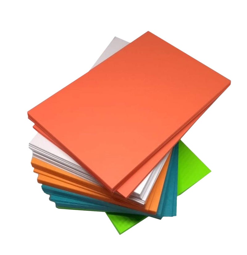 Imprint Card Stock, Index Cards 7" x 5" Bright Colors, 100 in This Package - Image 3